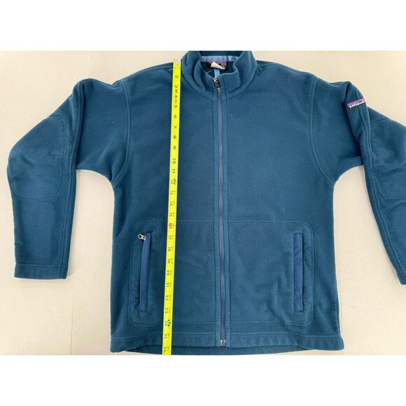 Patagonia Synchilla Mens Sz M Jacket Full Zip Fleece Blue - Picture 7 of 13